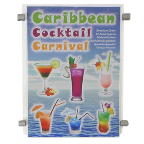 A3P acrylic poster holder for lite stand 321mm
